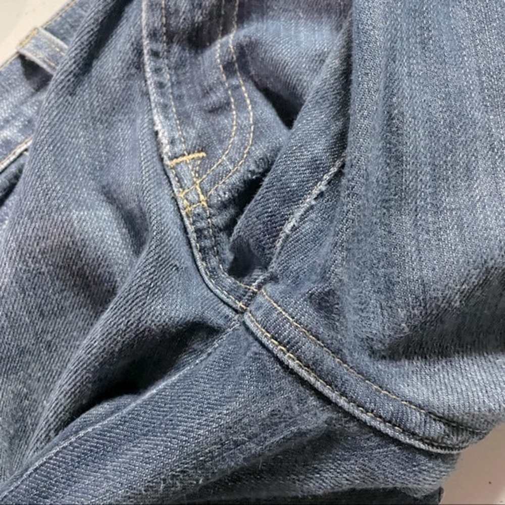 7 for All Mankind distressed bootcut jeans - Picture 11 of 16